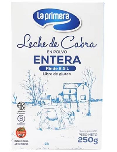 Leche de Cabra en Polvo Entera x 250gr