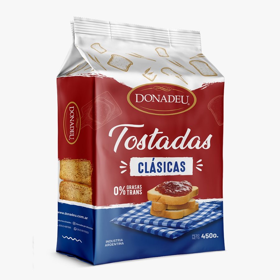 Tostadas Donadeu Clasicas x 500gr