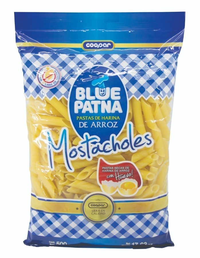 Fideos Blue Patna Mostachol Sin Tacc x 500gr
