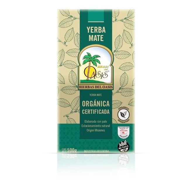 Yerba Organica x 500gr Oasis
