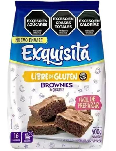 Premezcla de Brownie Exquisita