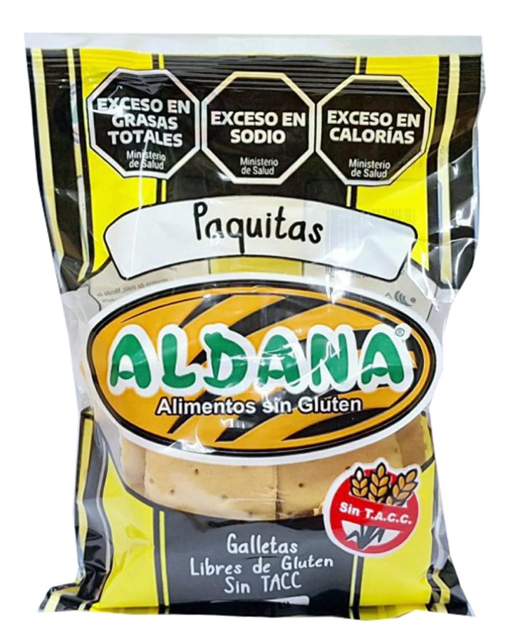 Galletitas Aldana Paquitas Sin Tacc x 160gr