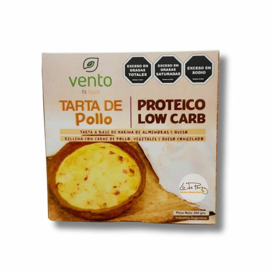 Tarta Verdura y Queso con H. Almendras Keto Vento