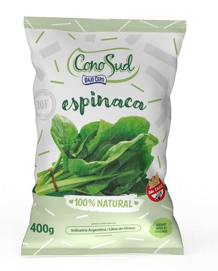 Espinaca Conosud x Bolsa 400gr