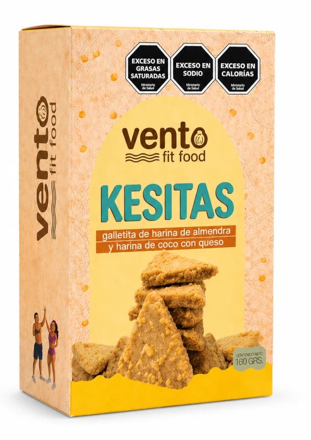 Kesitas con Harina de Almendras Keto Vento x 150gr